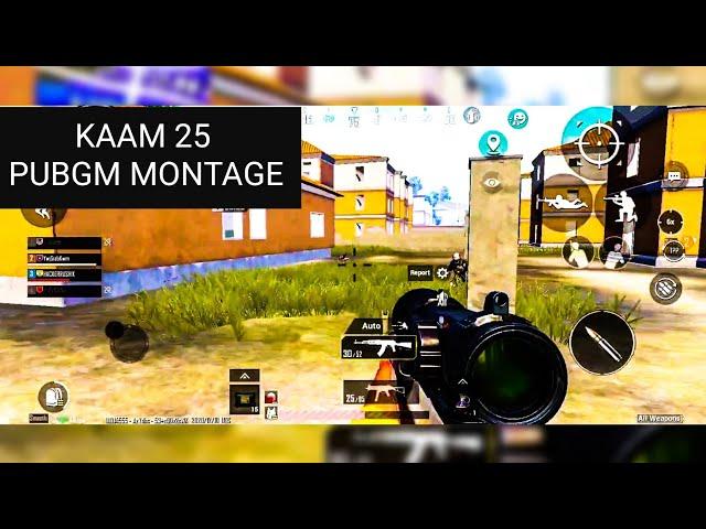 KAAM 25 || PUBGM MONTAGE || SACRED GAMES || ERROR RUSHIK YT