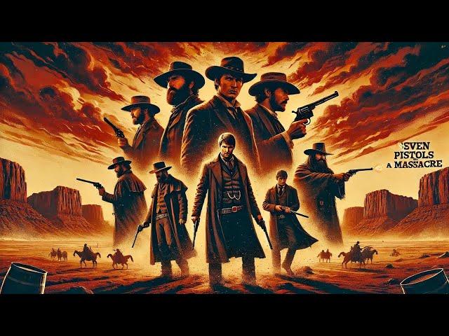 Seven Pistols for a Massacre | Western | Full Movie in English