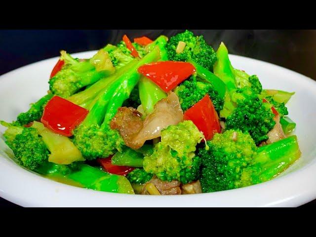 When frying broccoli, it is best to avoid blanching and frying directly.