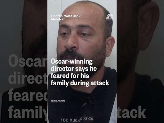 Oscar-winning director says he feared for his family during attack