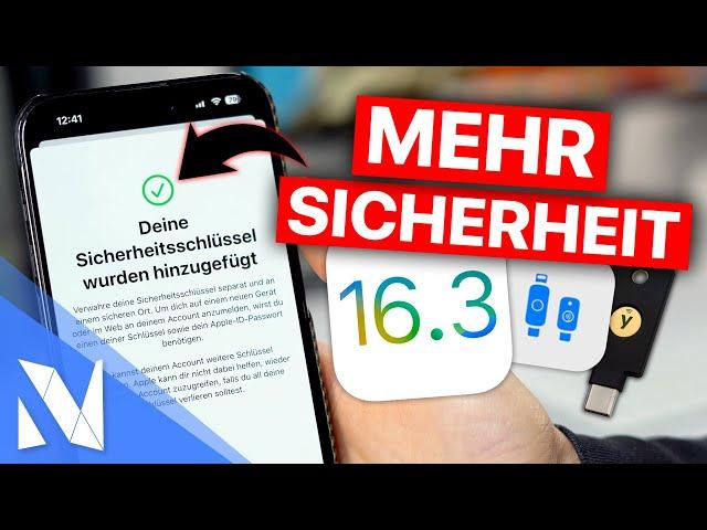 FIDO Sicherheitsschlüssel mit iOS 16.3  - Was ist das? Wie richte ich sie ein? | Nils-Hendrik Welk