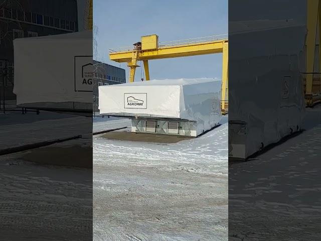 Готовая к отгрузке зерносушилка МИГ #зерносушилка #зерносушилки