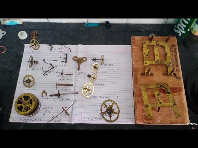 Mr Vipul Sinh is live!  vintage clock restoration 