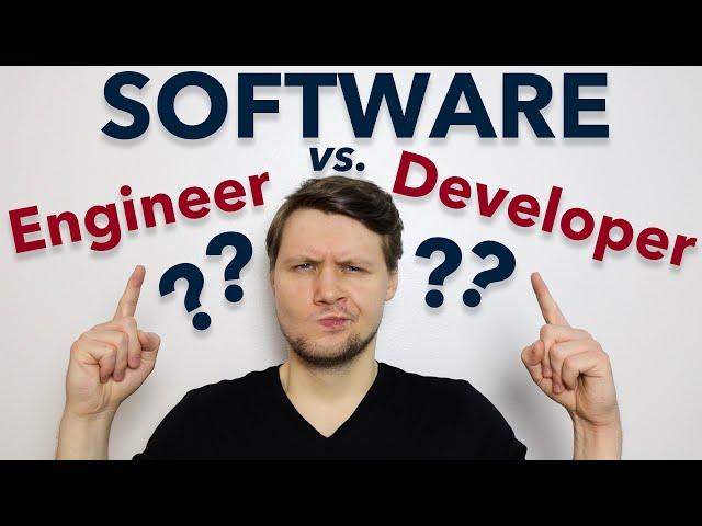 The Difference Between A Software Engineer And A Software Developer