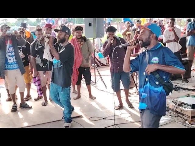 Mikes Toto & Kande Dwayne | Block Mangi Live Performance, Wewak, ESP