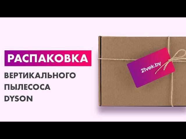 Распаковка — Вертикальный пылесос Dyson V8 Absolute