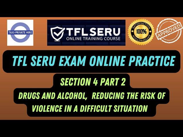 TFL SERU Test: Section 4 Part 2 - Free TfL SERU Practice Questions | tfl seru exam