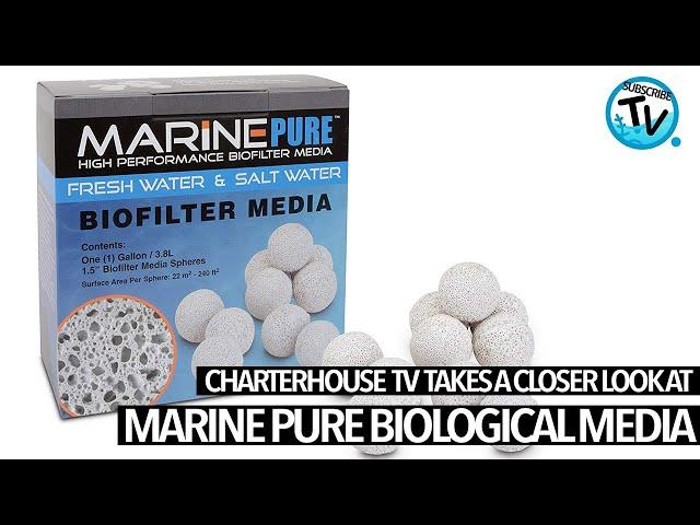 Charterhouse TV take a look at MarinePure Bio Media