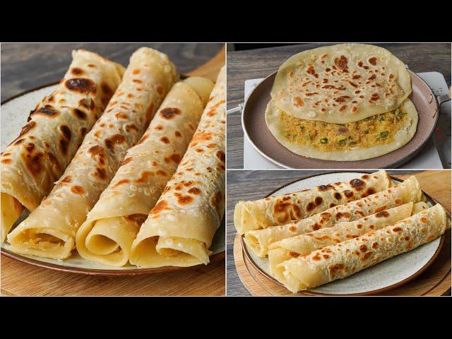 Paper Roll Paratha Recipe | Instant Delicious Paratha Roll Recipe | Aloo Stuffing Paratha Roll