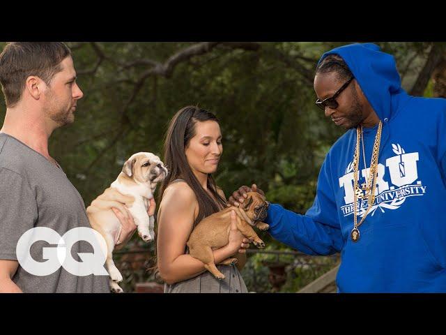 2 Chainz Pets a $100K Dog | Most Expensivest Sh*t | GQ