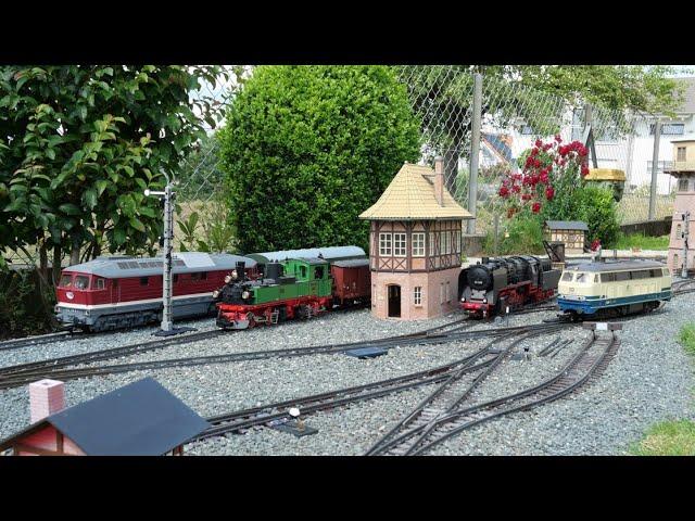 Gartenbahnfest 2024 auf der Ehrabocher Gartenbahn