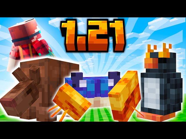 Майнкрафт 1.21 - За кого Голосовать? Краб, Броненосец и Пингвин на Minecraft Live 2023