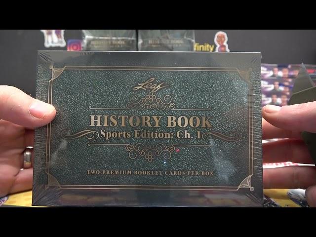 John's 2023 Leaf History Book Sports Edition Chapter 1 Box Break