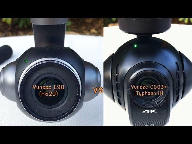 H520/E90 vs Typhoon H/CGO3+   -  Cam Quality Comparison