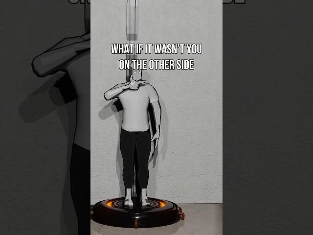 Philosophically correct teleportation device  #blender #funny  #memes #animation #scifi #cgi #3d