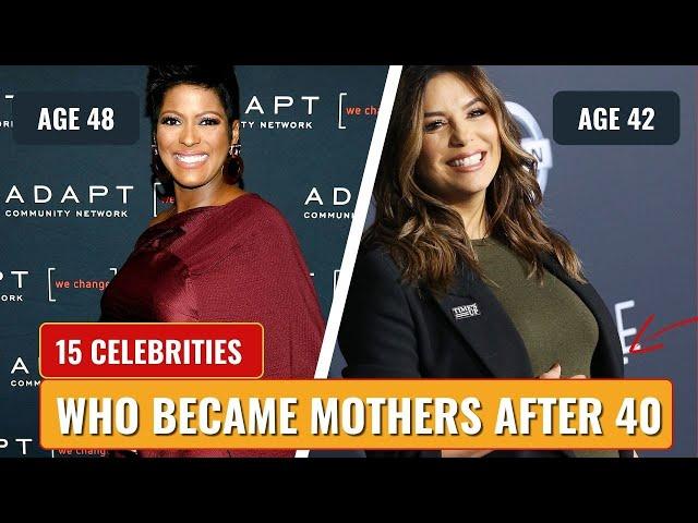 Celebrities Who Became Mothers After 40 | Factswow