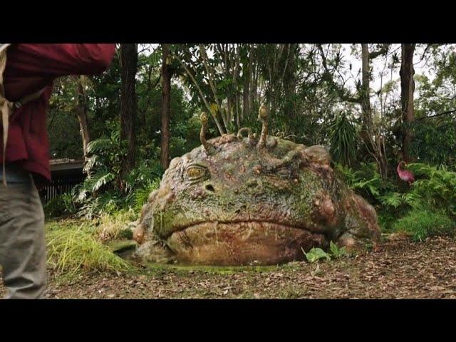 Giant Frog scene - Love and monsters(2020)