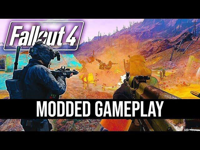 Fallout 4 Mods and Ultra MODDED Gameplay! [Part91] (600 Mods)