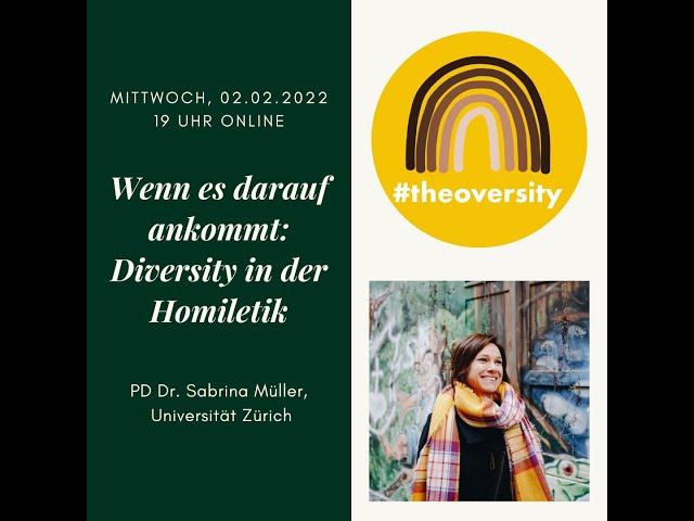 Global Perspectives: PD Dr. Sabrina Müller Postkolonial-feministische Perspektive auf die Homiletik