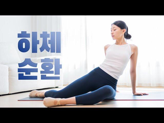 하체 순환 20분‍️ 굳어있는 하체가 사르르 녹아내려요 - 매일하고 싶어지는 인생 스트레칭!