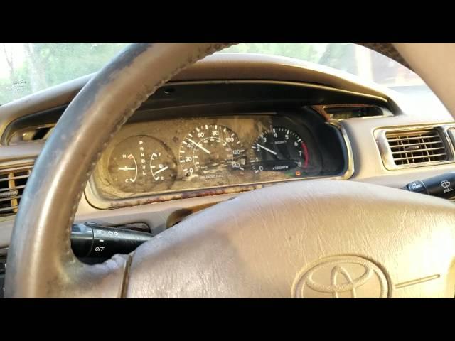 Test driving my new 1997 Toyota Camry XLE V6