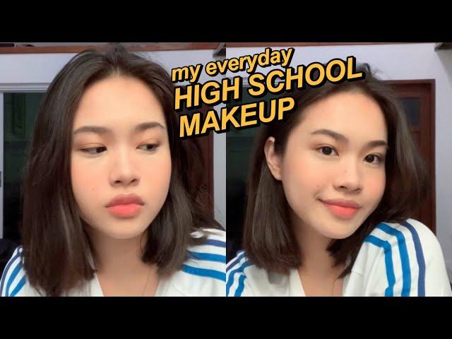 MY EVERYDAY HIGH SCHOOL MAKEUP ROUTINE | back to school makeup (PHILIPPINES)