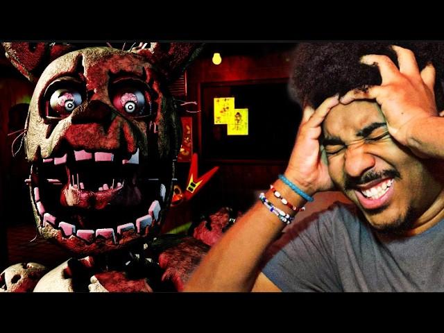 FNAF 3 is a NIGHTMARE… (no pun intended) | Five Nights at Freddy’s 3 - Night 6 Nightmare Mode