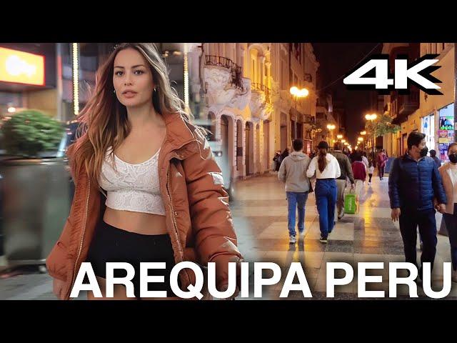 Arequipa. Peru. 4K Walk