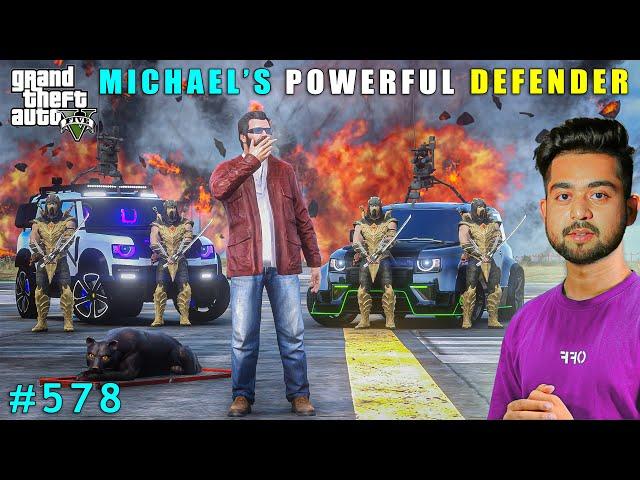 Michael's Secret Defender Weapon Revealed In Los Santos | Gta V Gameplay