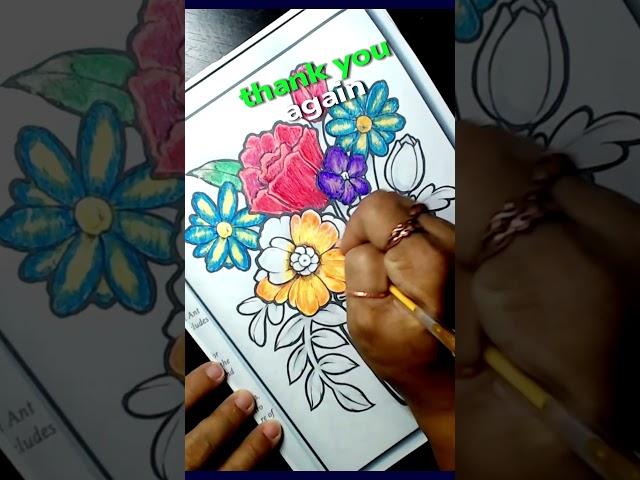 A Simple Thank You  #appreciation #subscribers #coloringbooks