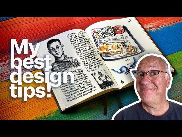 My 16 Best Sketchbook Design Tips