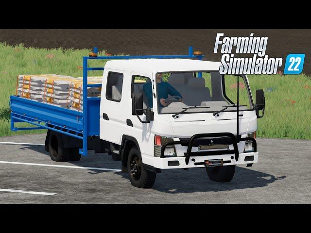 FS22 - Mitsubishi Canter - Truck Mod for Farming Simulator 2022 ROLEPLAY MODS