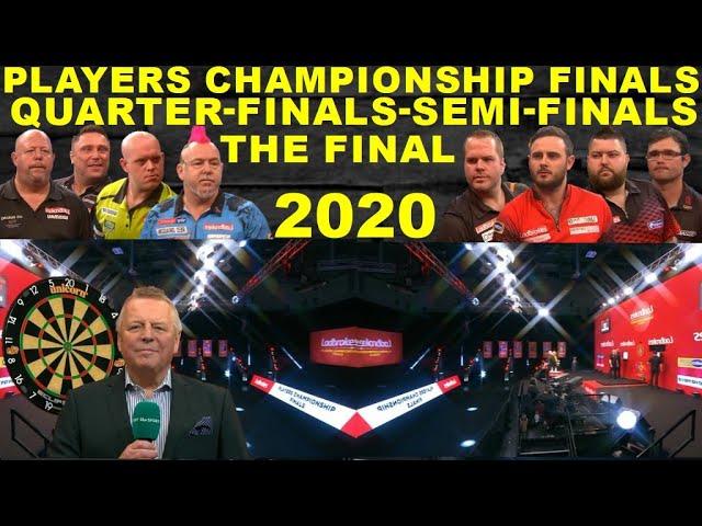 QF SF F 2020 Players Championship Finals