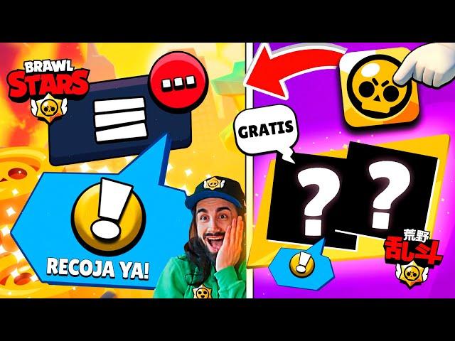 ¡ES MAÑANA Y GRATIS!?  NOTIFICACIÓN FAVORITA PARA TODOS! E ICONOS GRATIS SOLO EN BRAWL STARS CHINA!