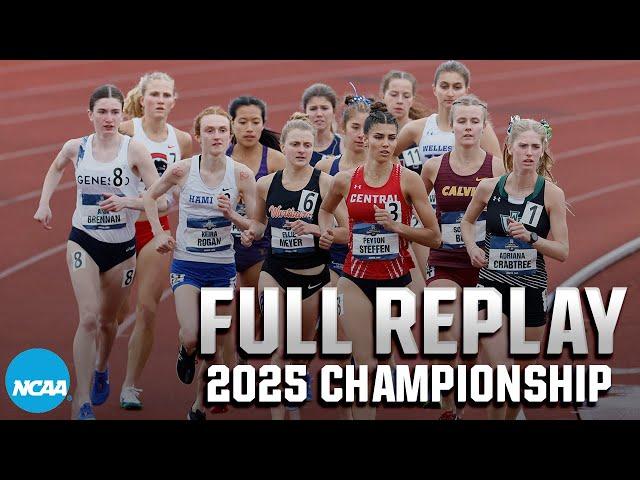 2025 NCAA DIII outdoor track & field championship (May 23) I FULL REPLAY