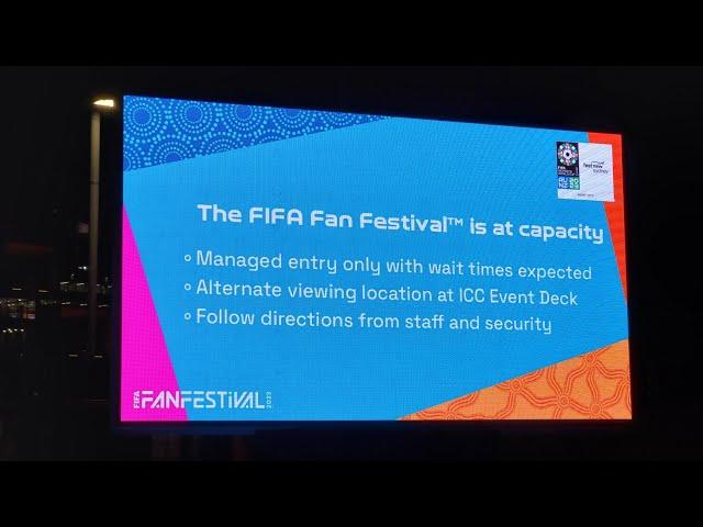 FIFA Fan Fest 2023 & FIFA Museum Women's edition at Sydney