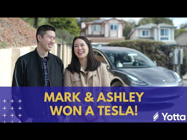 Meet Mark & Ashley - Yotta's First Tesla Model 3 Winner