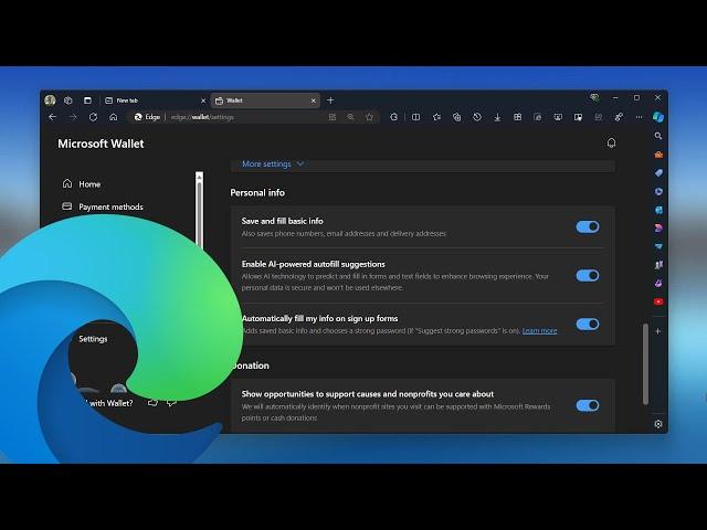 Microsoft Edge could soon use AI to Autofill Forms - Thankfully it can be Turned Off