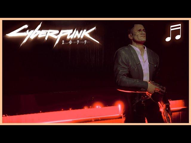 CYBERPUNK 2077 Jackie Welles Death OST + Rain | Ambient Soundtrack