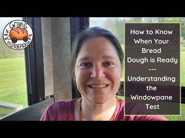 MASTERCLASS: How To Get A Good Window Pane With Fresh Milled Flour