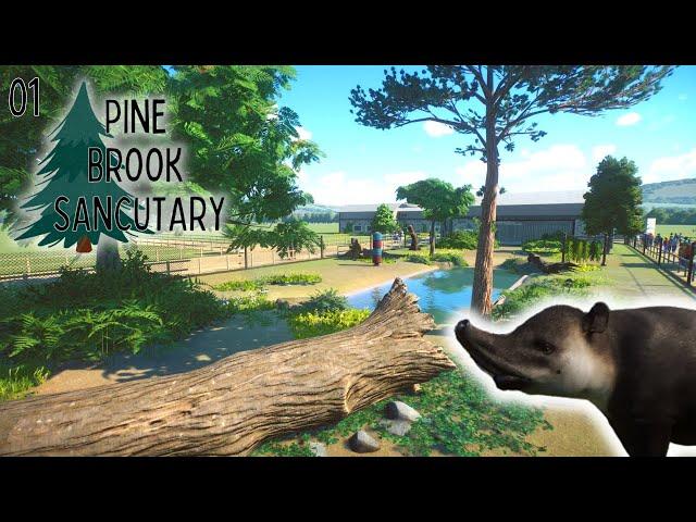 A Fresh Start For Endangered Animals | Pine Brook Sanctuary | 01 | Planet Zoo Let's Play Franchise