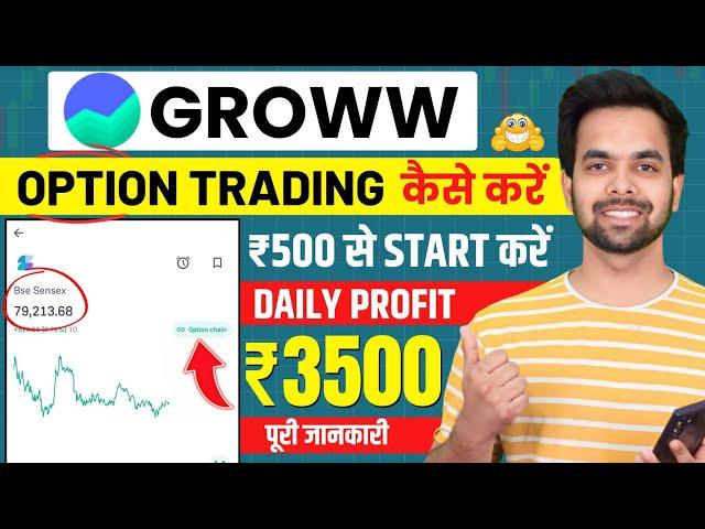 F&O Trading In Groww App | Groww App Me Option Trading Kaise Kare | Option Trading In Groww App