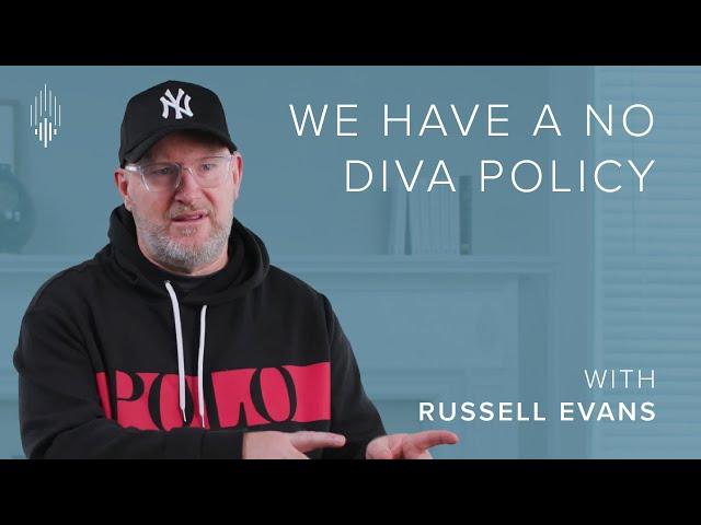 Russell Evans and Planetshakers No Diva Policy