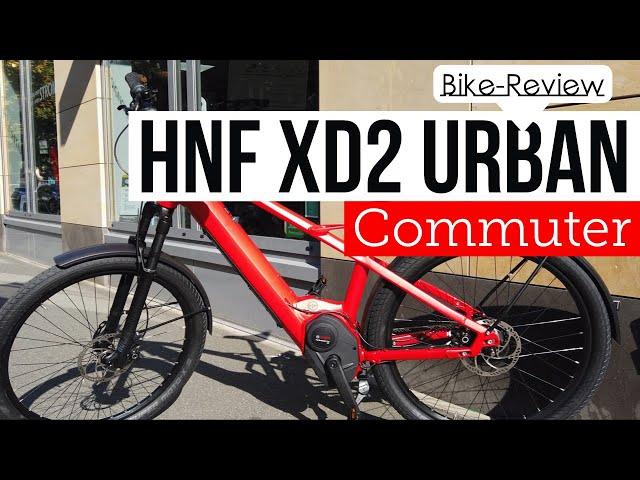 Short View: HNF Nicolai XD2 Urban Commuter Pedelec Gates Riemen Nuvinci