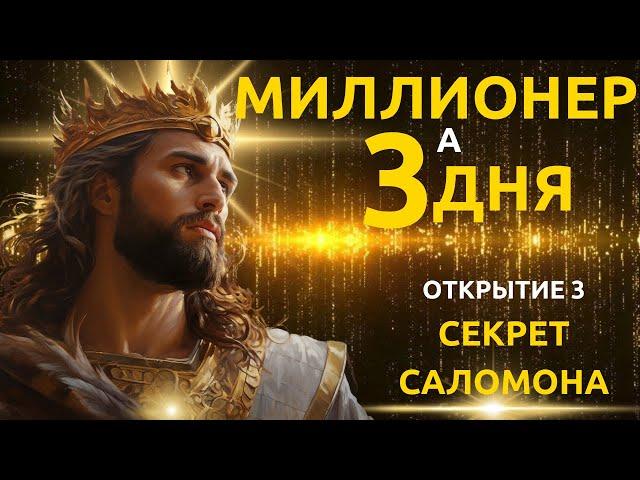 Неограниченное богатство: раскрытие 3 секретных кодов Соломона! ПОЯСНЕНИЕ