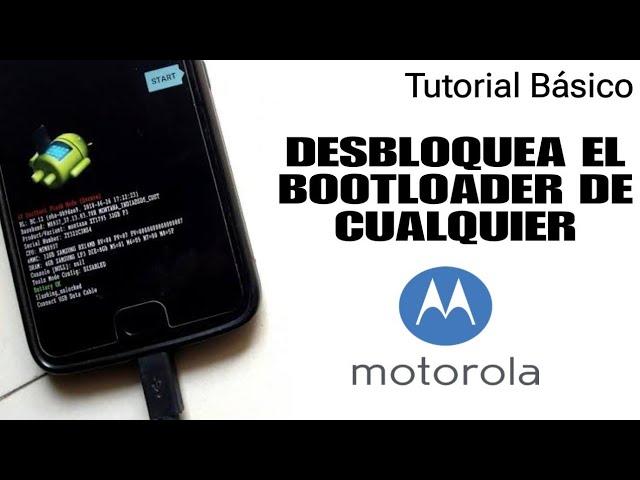 DESBLOQUEA EL BOOTLOADER DE CUALQUIER MOTOROLA METODO OFICIAL 2024