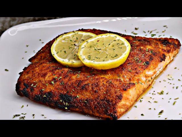 CRISPY Oven Baked Salmon Recipe