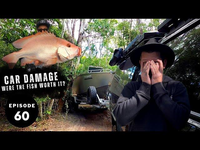Was the CAR DAMAGE WORTH IT?  CAMPING at MIDDLE CREEK | EURIMBULA - Ep 60