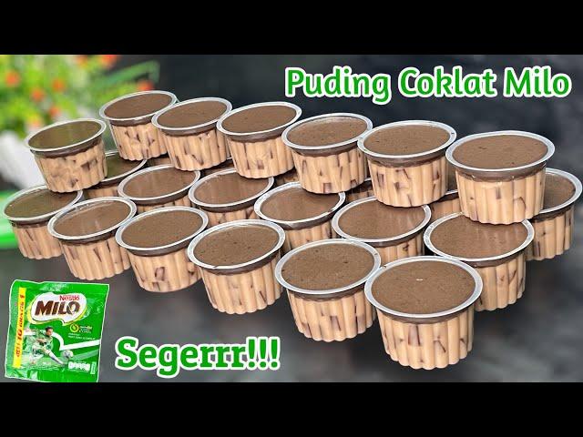 Puding Coklat Milo Kekinian‼️Cocok Untuk Ide Jualan dan Isian Snack Box