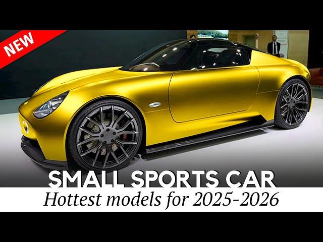 10 Exciting Compact Coupes & Sports Cars Announced for the Upcoming Years